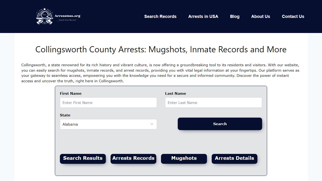 Collingsworth County Arrests: Mugshots, Inmate Records and More